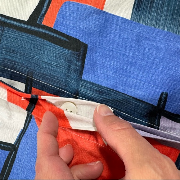 Tyler Boe Dina Mirror Top Button Front Shirt Multicolor - Picture 4 of 8